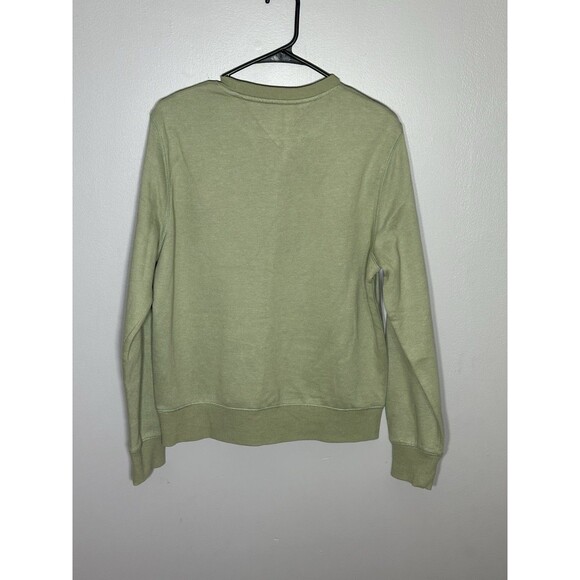 Tommy Hilfiger Green Crew Knit Pullover Sweater Women's Small Crewneck - Picture 2 of 9
